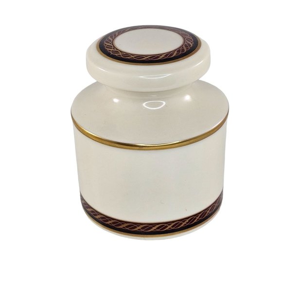 Lenox Monroe Paperweight Hand Decorated 24K Gold Accents - Picture 1 of 8